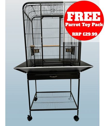 Parrot-Supplies Sarasota Open Top Parrot Cage Antique Parrot-Supplies Sarasota Open Top Parrot Cage Antique